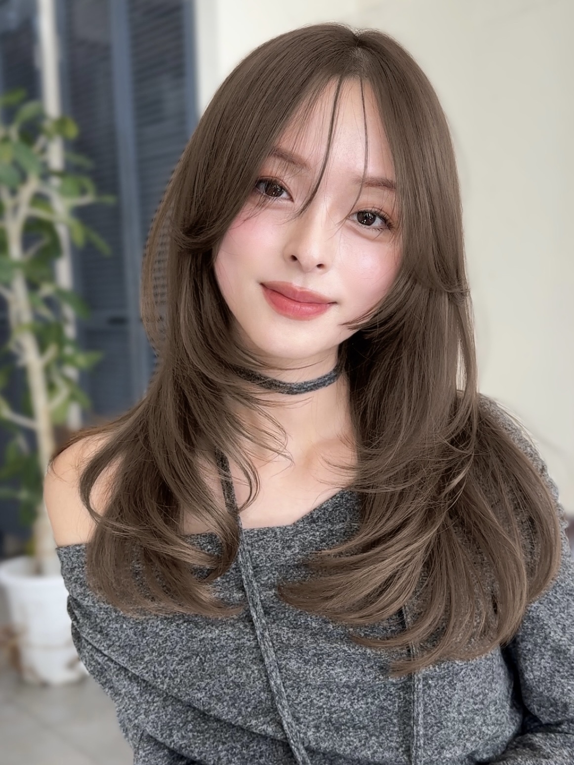 Côte semi long style